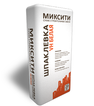 Шпаклевка цементная МИКСИТИ VH БЕЛАЯ